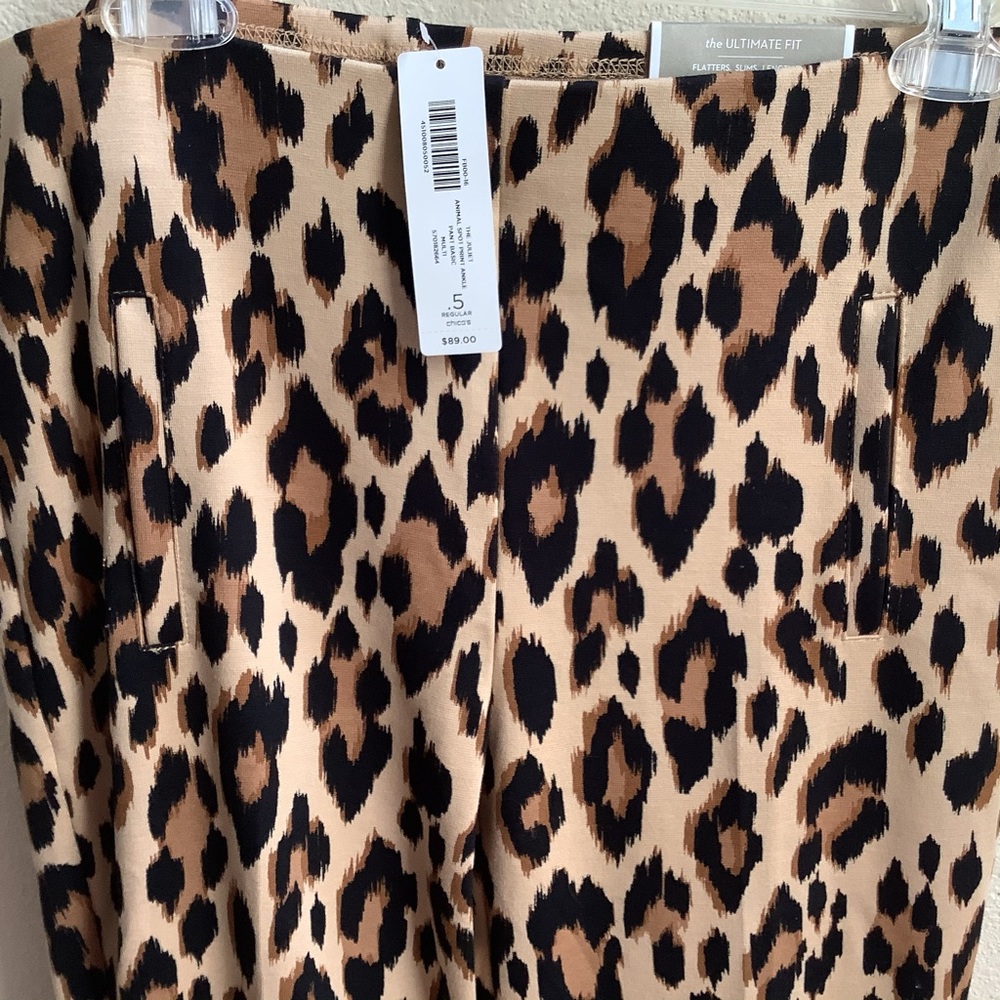 NWT Chico’s animal print pants
